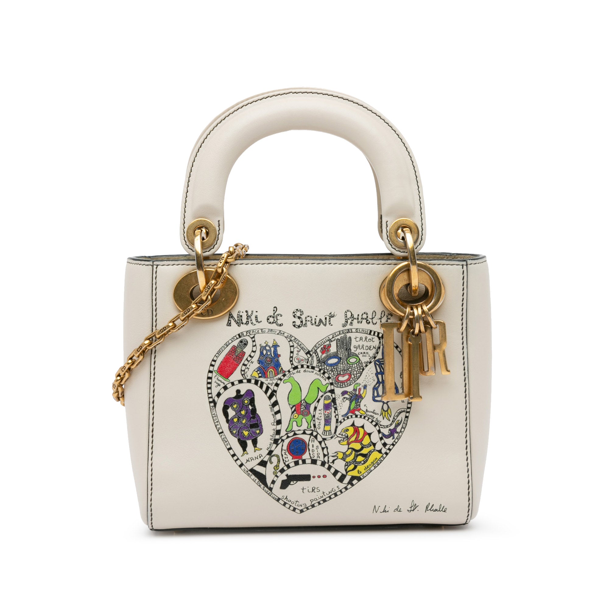 Niki de Saint Phalle Mini Calfskin Lady Dior