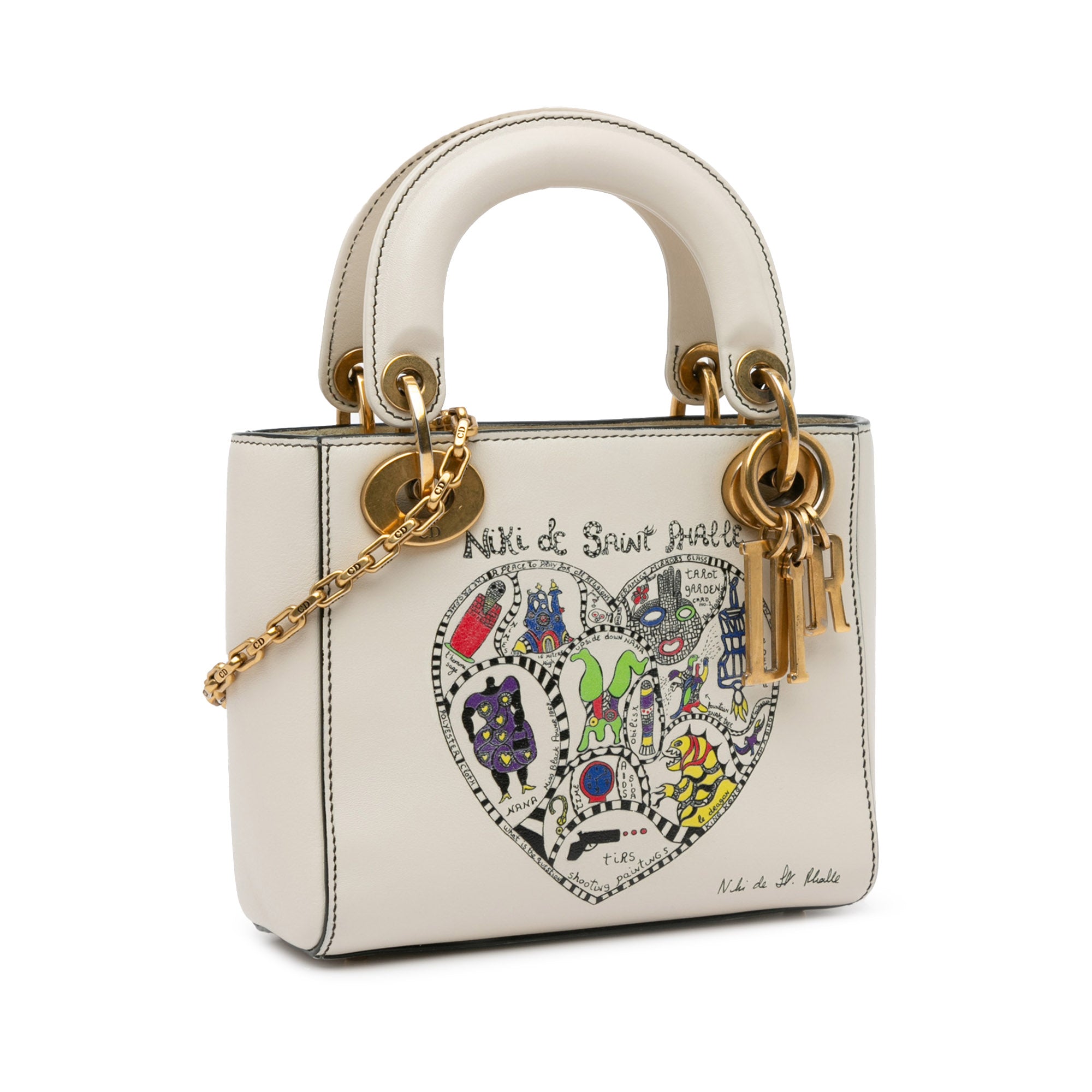 Niki de Saint Phalle Mini Calfskin Lady Dior