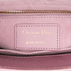 Small Satin Cannage Swarovski Lady Dior