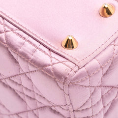Small Satin Cannage Swarovski Lady Dior