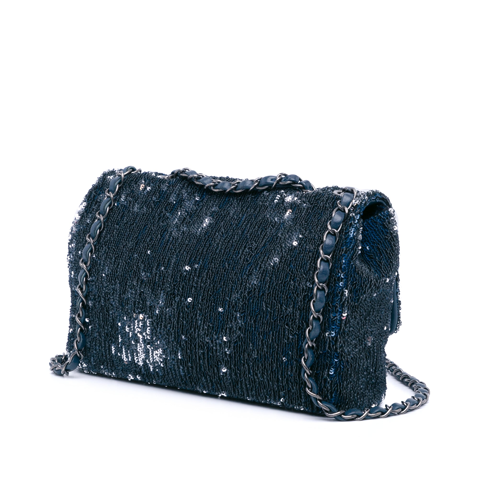 Paris Cuba Medium Sequin Coco Cuba Single Flap