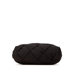 Intrecciato Cassette Woven Padding Document Clutch