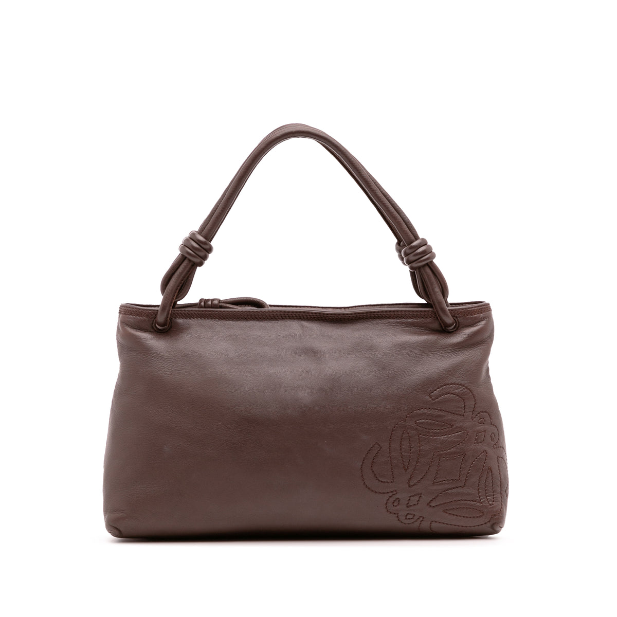 Anagram Leather Handbag
