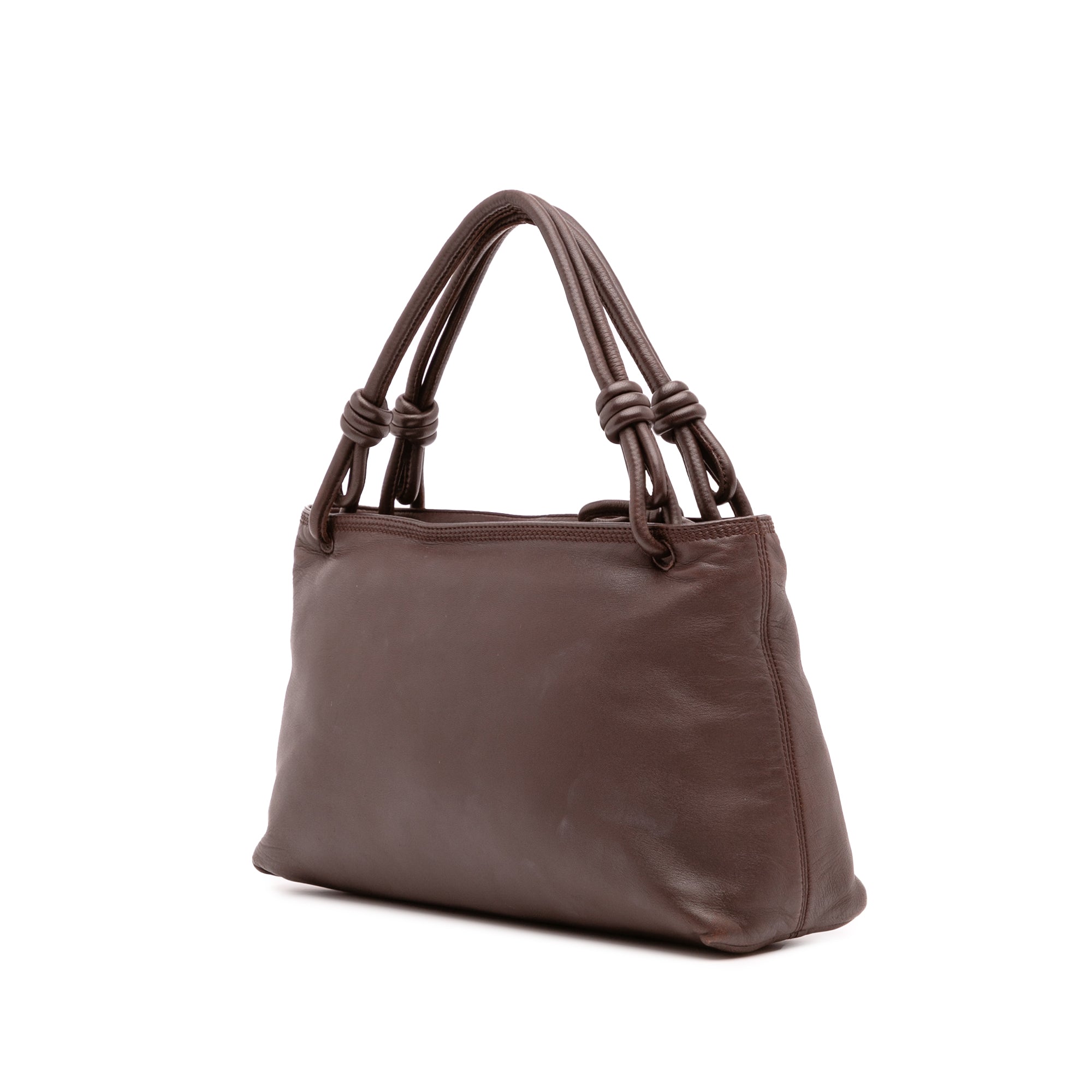 Anagram Leather Handbag
