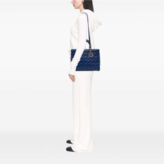 Large Lambskin Cannage Lady Dior