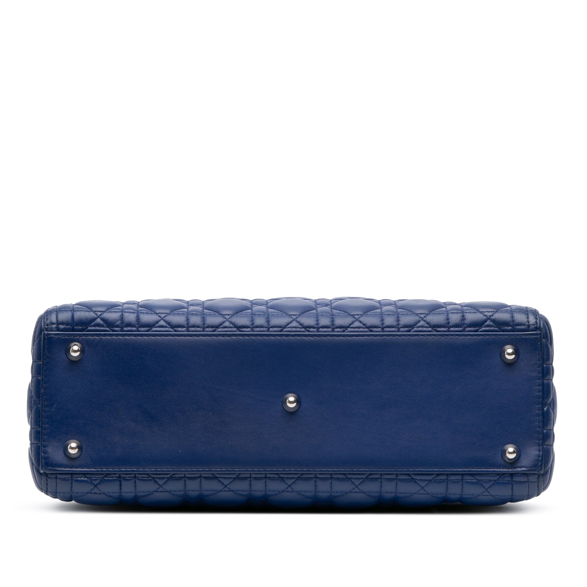 Large Lambskin Cannage Lady Dior