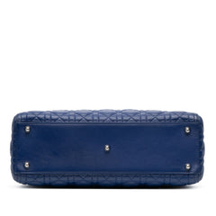 Large Lambskin Cannage Lady Dior