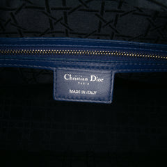 Large Lambskin Cannage Lady Dior