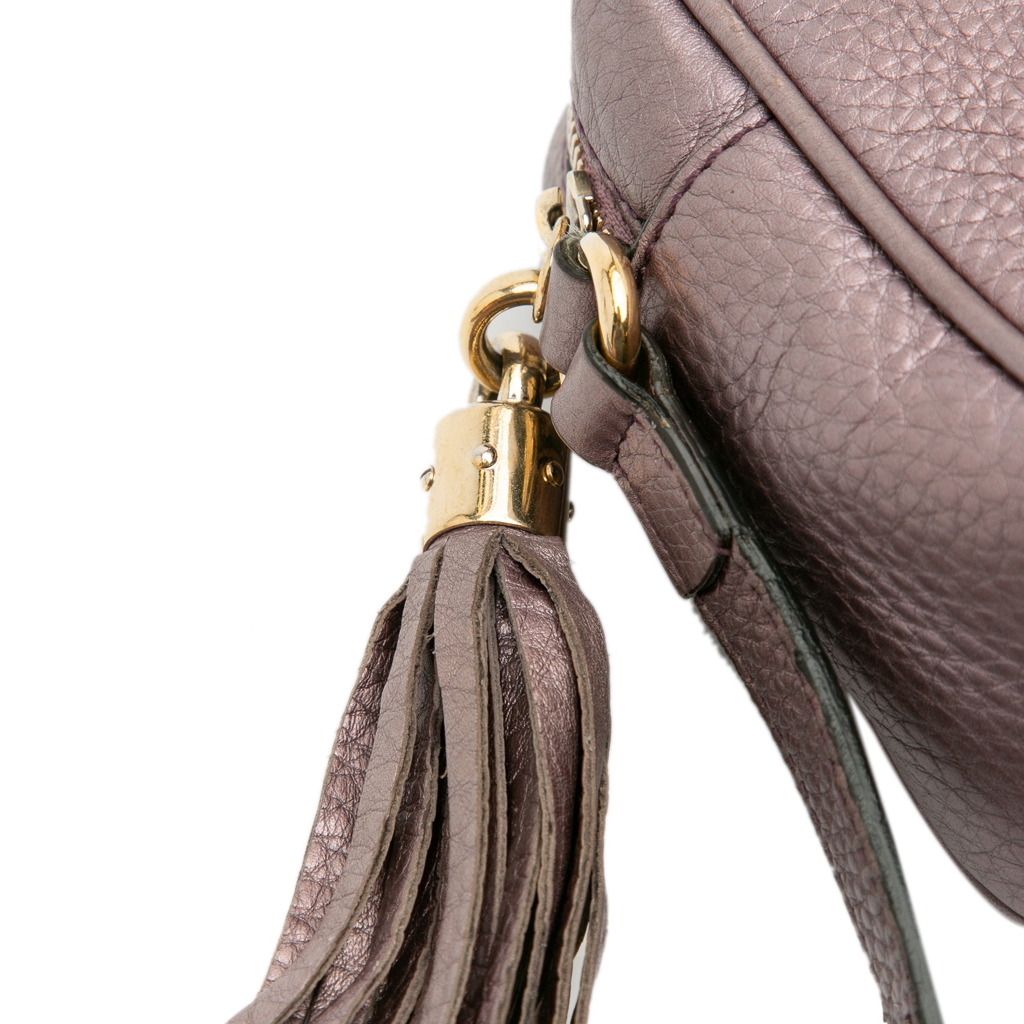 Metallic Leather Soho Disco Crossbody