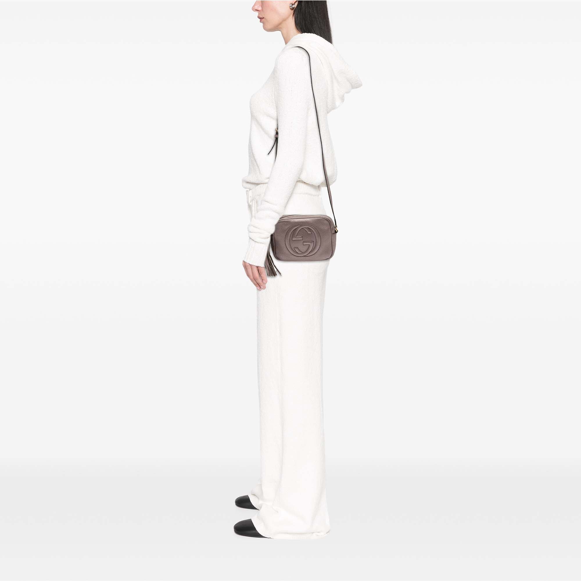 Metallic Leather Soho Disco Crossbody