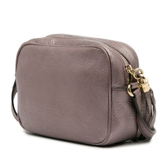 Metallic Leather Soho Disco Crossbody