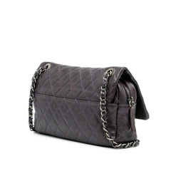 Medium Quilted Caviar Easy Flap