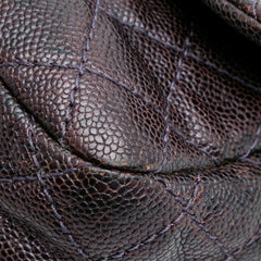 Medium Quilted Caviar Easy Flap