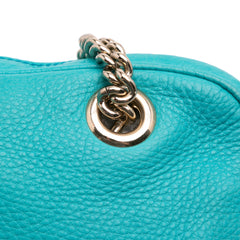 Leather Soho Chain Zip Shoulder Bag