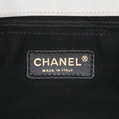 Medium Bicolor Calfskin Graphic Flap