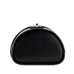 CC Chevron Caviar Turnlock Vanity Bag