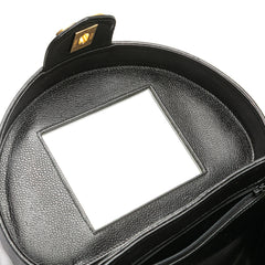CC Chevron Caviar Turnlock Vanity Bag