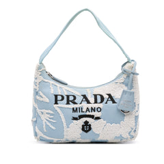 Mini Embroidered Drill Re Edition 2000 Shoulder Bag