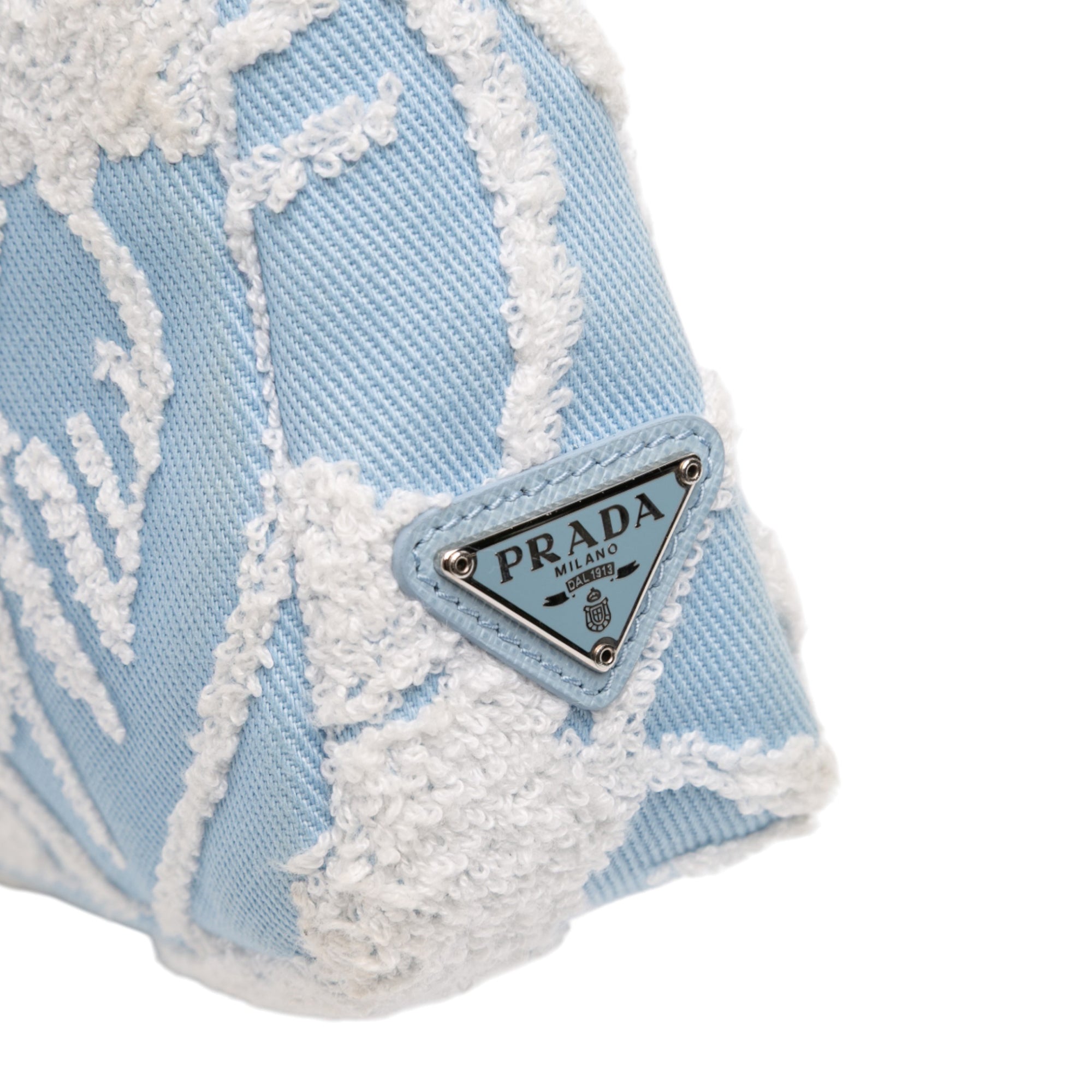 Mini Embroidered Drill Re Edition 2000 Shoulder Bag