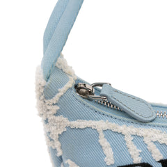 Mini Embroidered Drill Re Edition 2000 Shoulder Bag