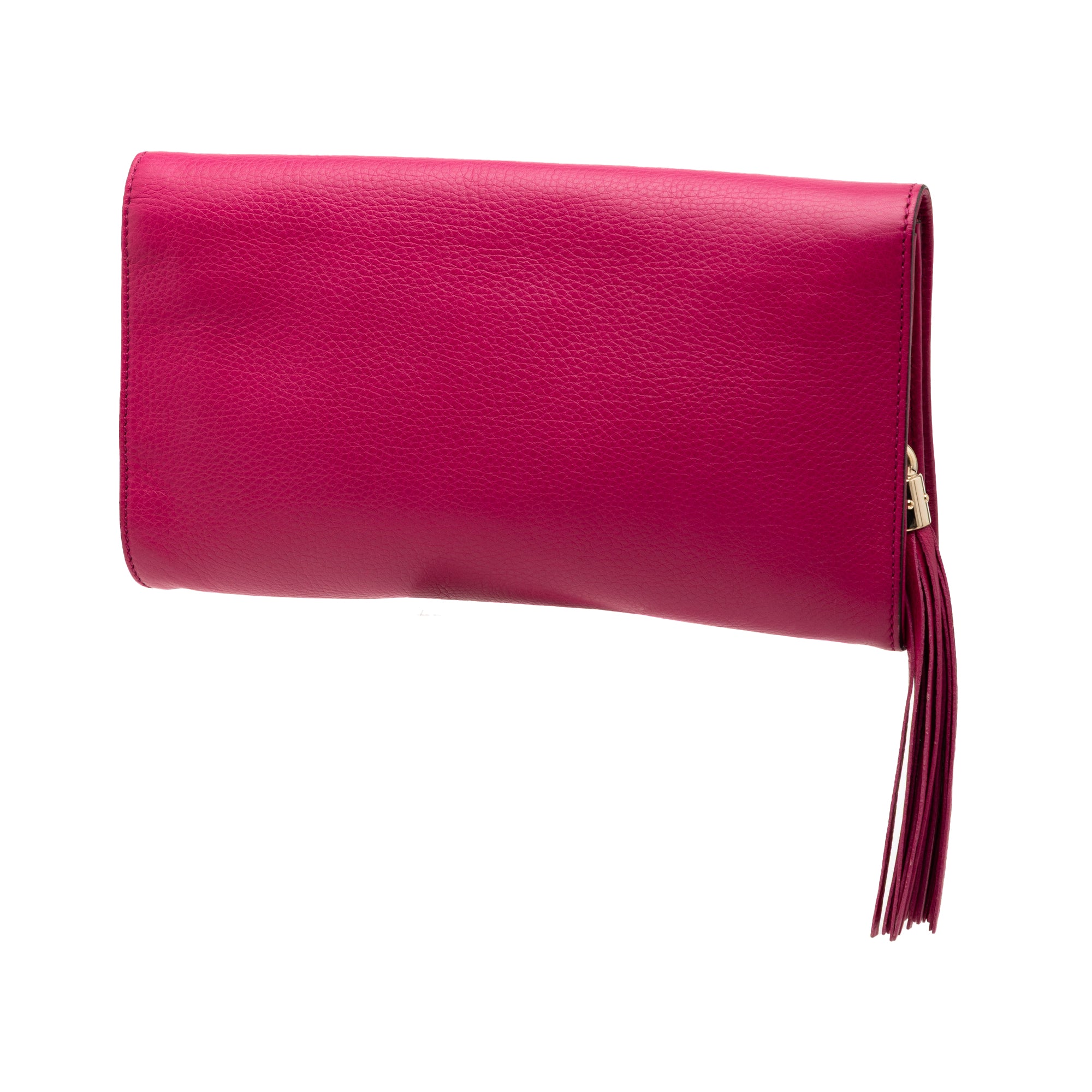 Leather Soho Disco Clutch