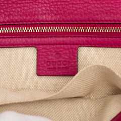 Leather Soho Disco Clutch