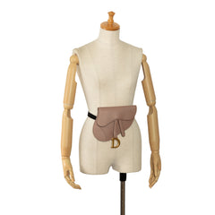 Leather Saddle Belt Bag