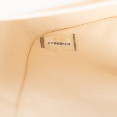 Medium Quilted Printed Leather Umbrella Double Flap