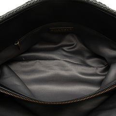 Quilted Calfskin Stitch Triptych Shoulder Bag