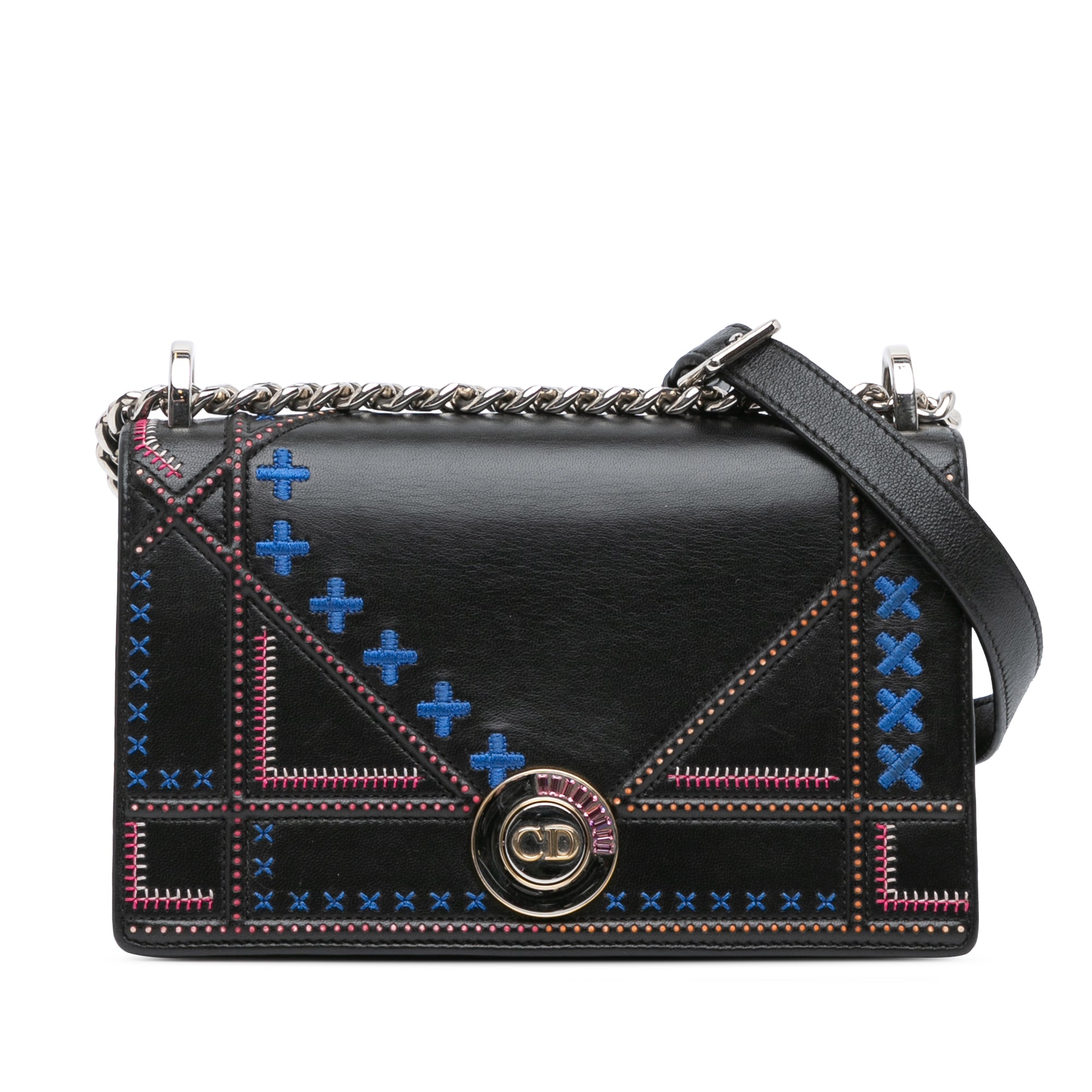 Medium Calfskin Stitch Diorama Flap