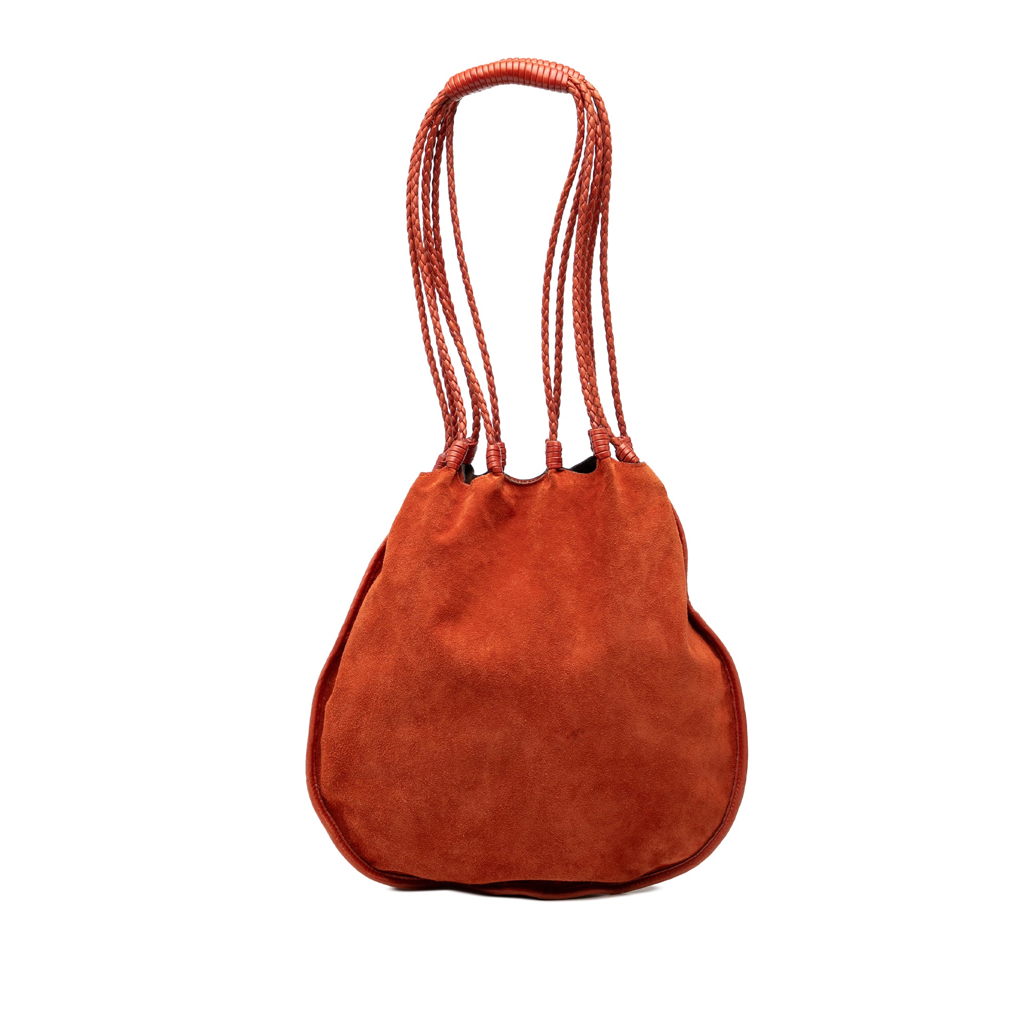 Suede Braided Hobo