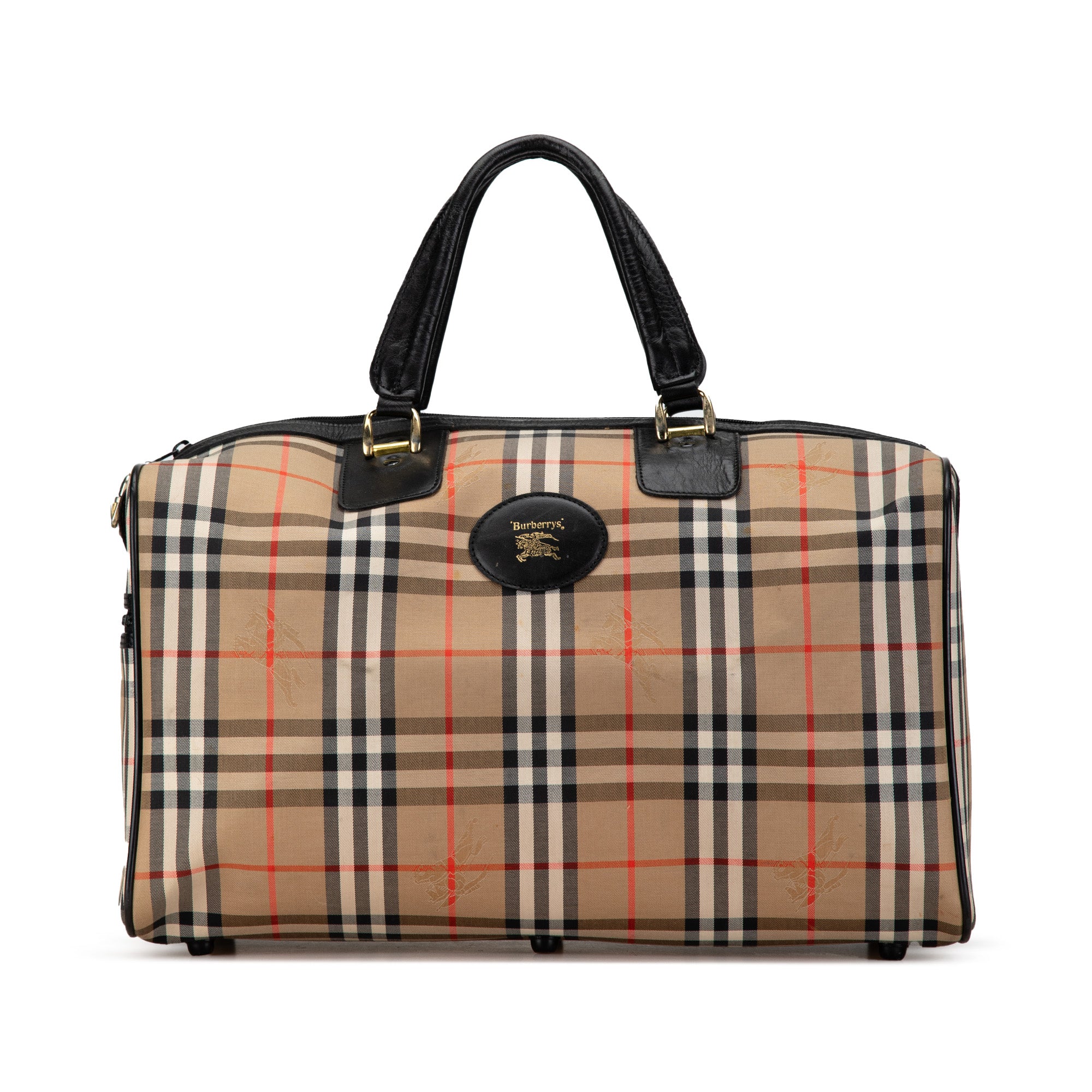 Haymarket Check Canvas Travel Bag