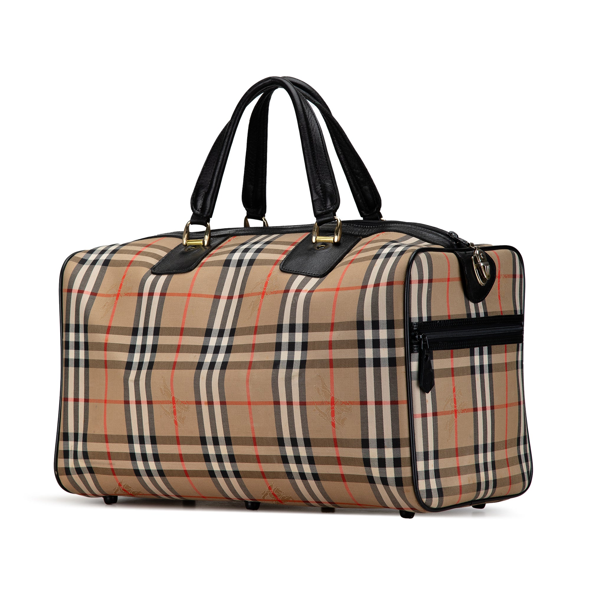 Haymarket Check Canvas Travel Bag