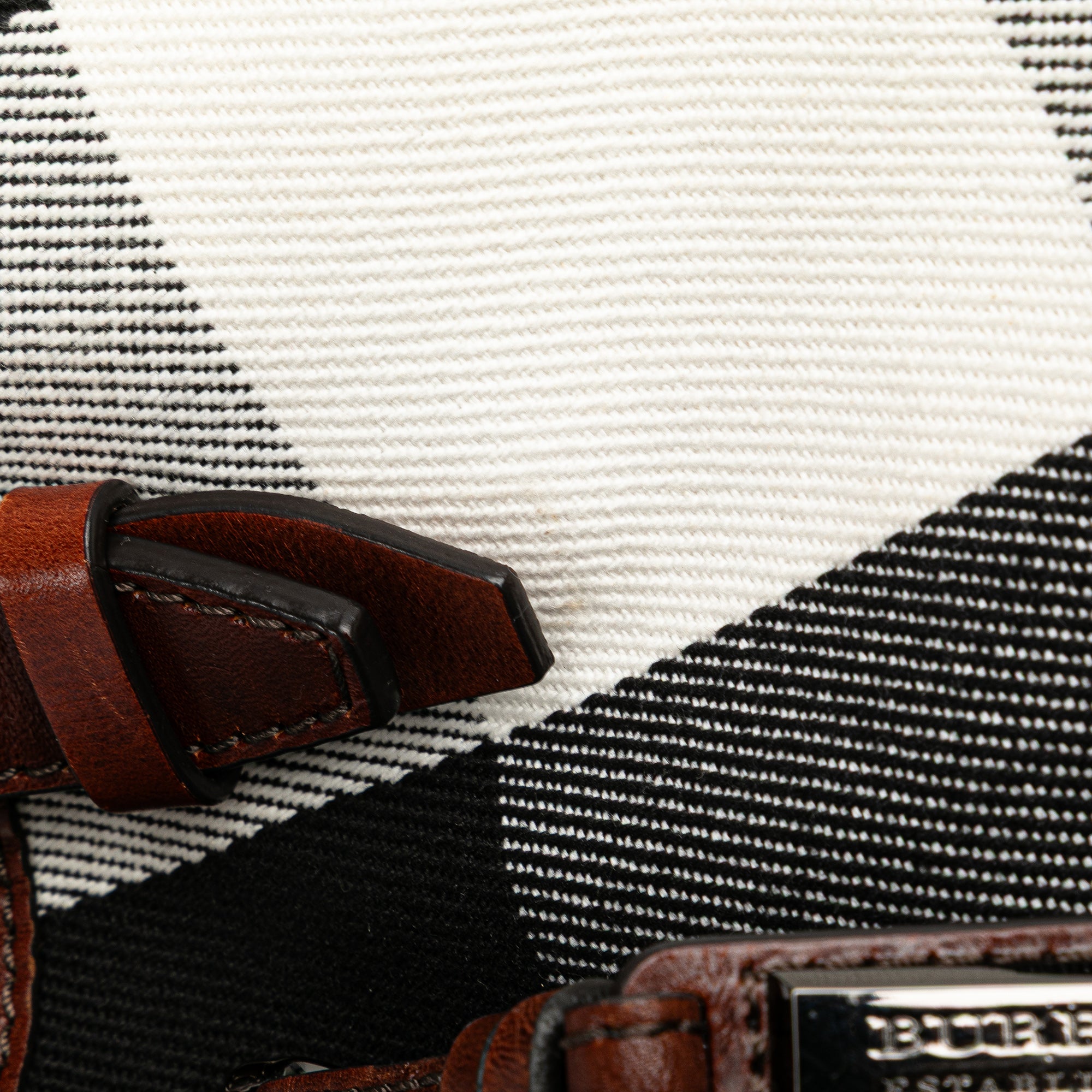 Mega Check Canvas Tote