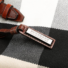 Mega Check Canvas Tote