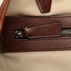 Mega Check Canvas Tote