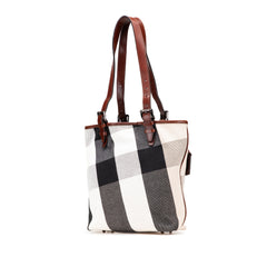 Mega Check Canvas Tote