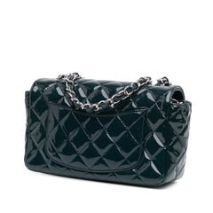 Mini Rectangular Classic Patent Single Flap