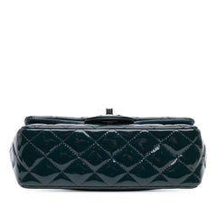 Mini Rectangular Classic Patent Single Flap