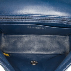 Mini Rectangular Classic Patent Single Flap