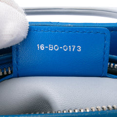 Medium Bicolor Lambskin Cannage Lady Dior