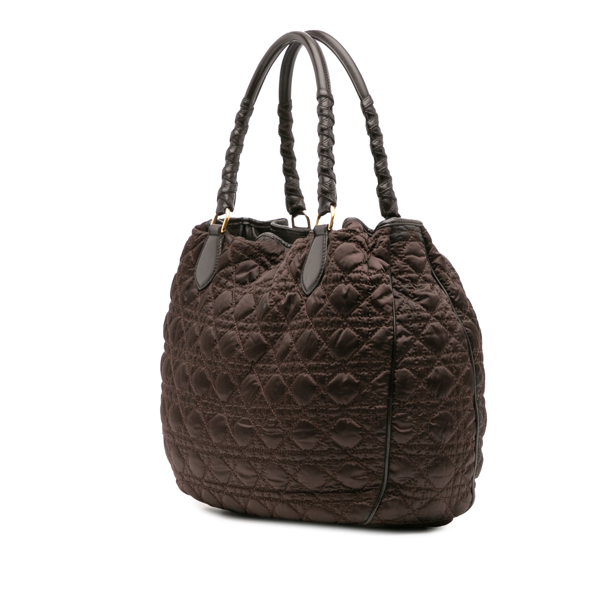 Nylon Cannage Lovely Shopper Tote