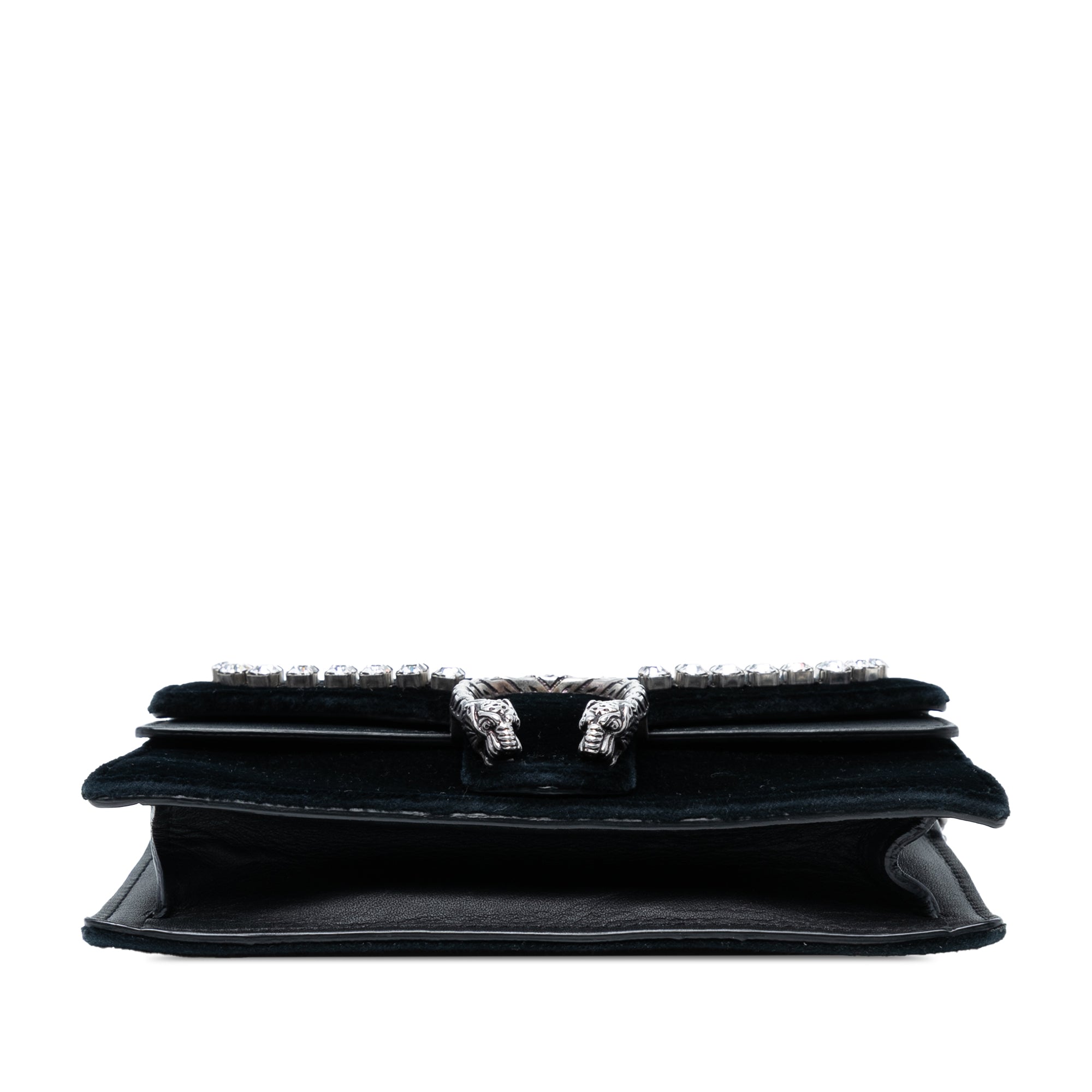 Mini Crystal Embellished Velvet Dionysus Crossbody