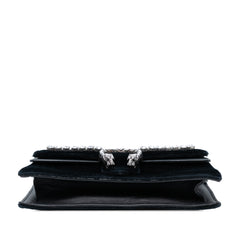 Mini Crystal Embellished Velvet Dionysus Crossbody