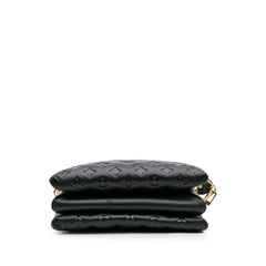 Monogram Embossed Puffy Lambskin Coussin PM