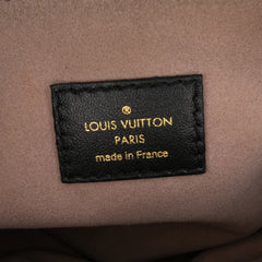 Monogram Embossed Puffy Lambskin Coussin PM