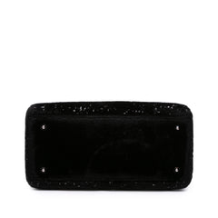 Medium Velvet and Canvas Lady Dior