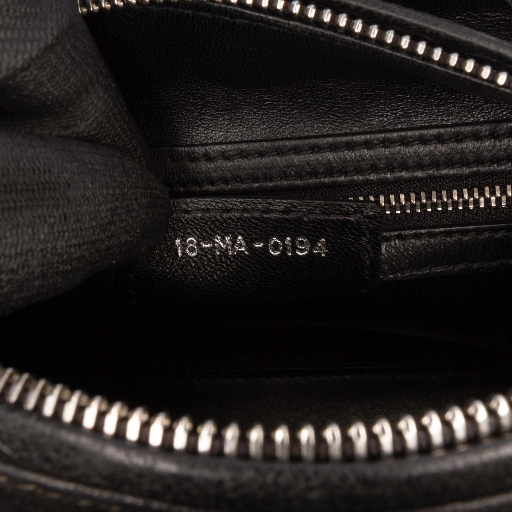 Medium Velvet and Canvas Lady Dior