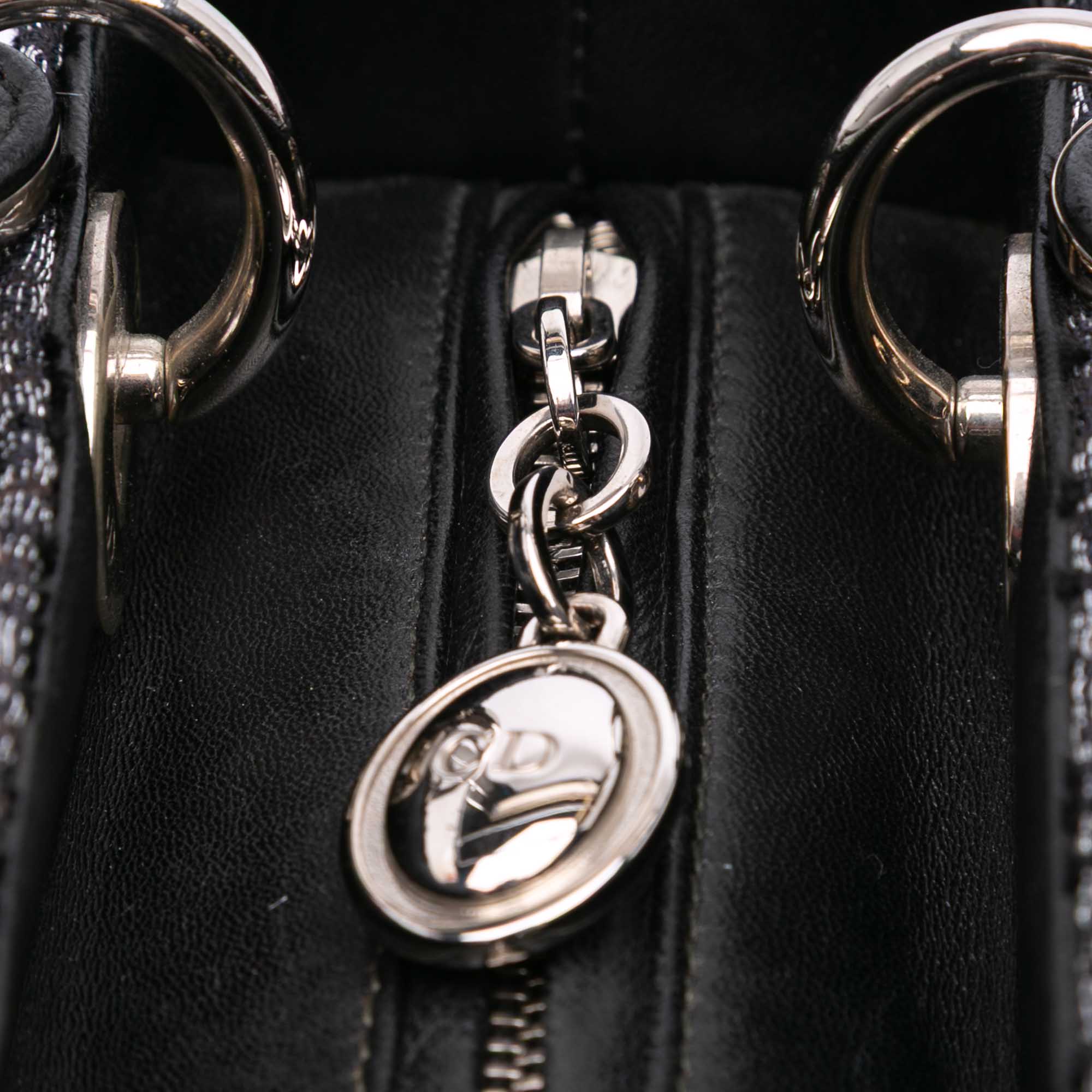 Medium Velvet and Canvas Lady Dior
