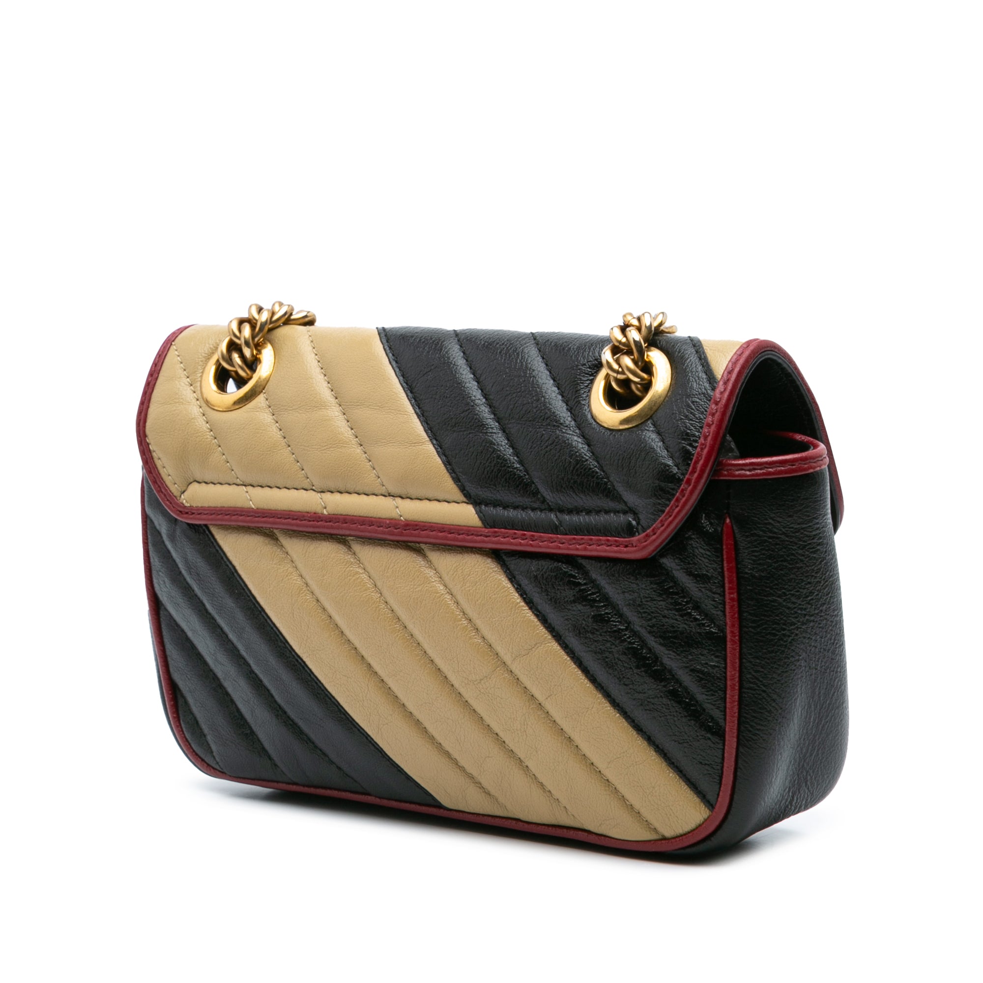 Mini GG Marmont Matelasse Leather Torchon Flap Crossbody